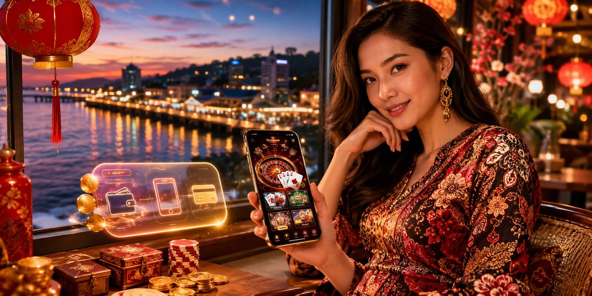 Antara muka aplikasi kasino dior88 Malaysia dengan reka bentuk batik tempatan